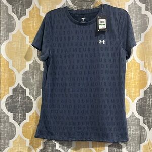 Under Armour Women's Blue Graphic Top